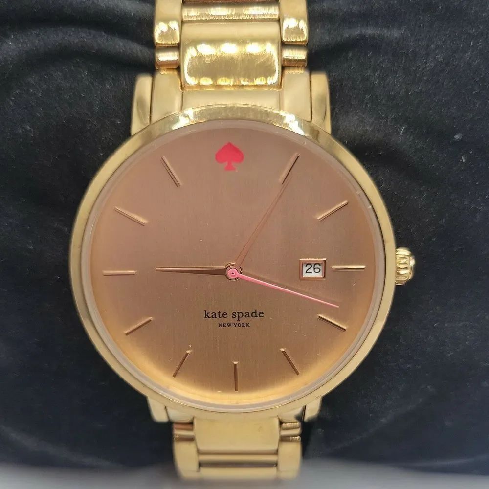 Kate Spade New York Gramercy 0641 Womens Stainless Steel Analog Dial Watch DE526